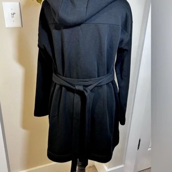 Z SUPPLY Soft Spun Black Hooded Cardigan Sweater SIZE M EXCELLENT - Picture 13 of 13